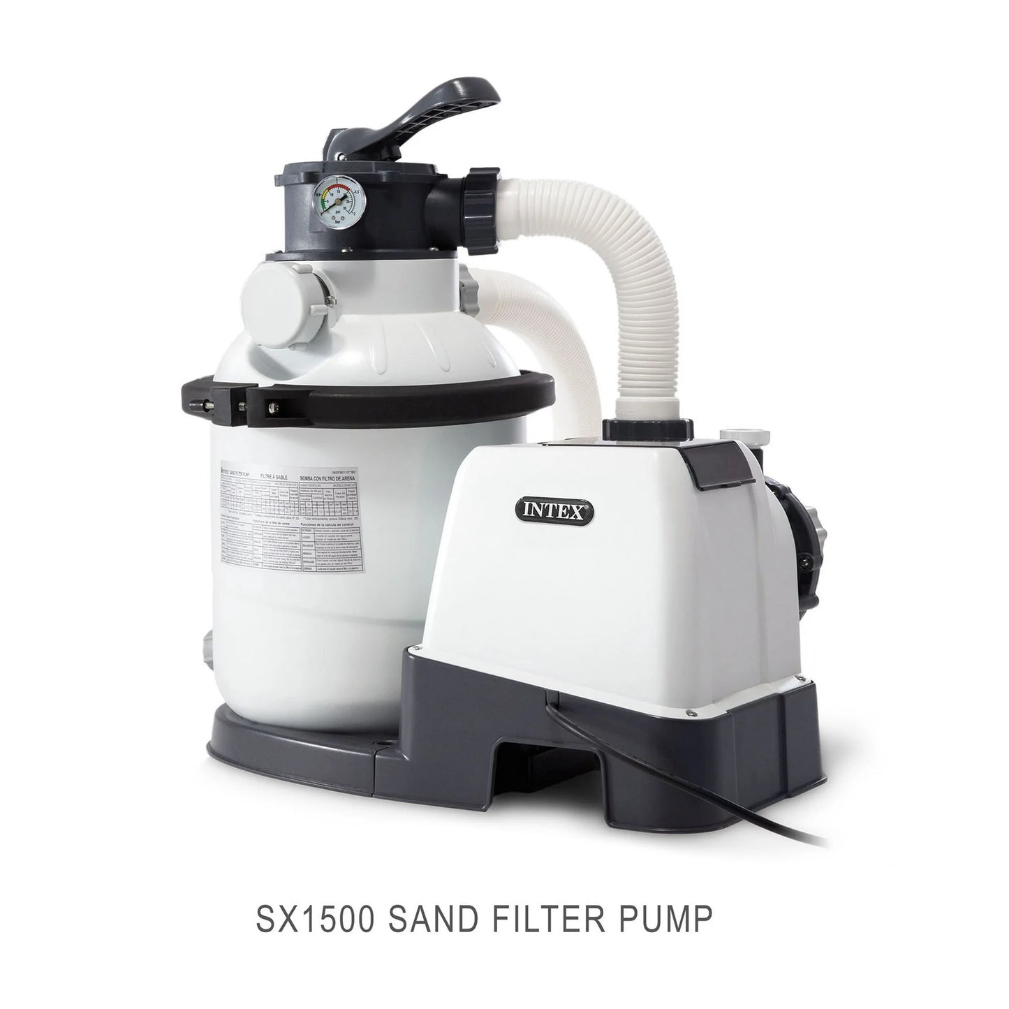 Intex 14' x 48" Ultra XTR Round Frame Above Ground Swimming Pool with Sand Filter Pump