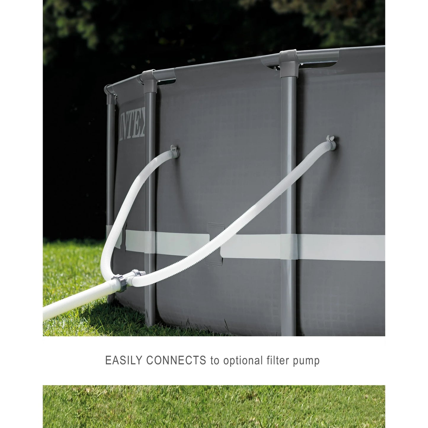 Intex 14' x 48" Ultra XTR Round Frame Above Ground Swimming Pool with Sand Filter Pump