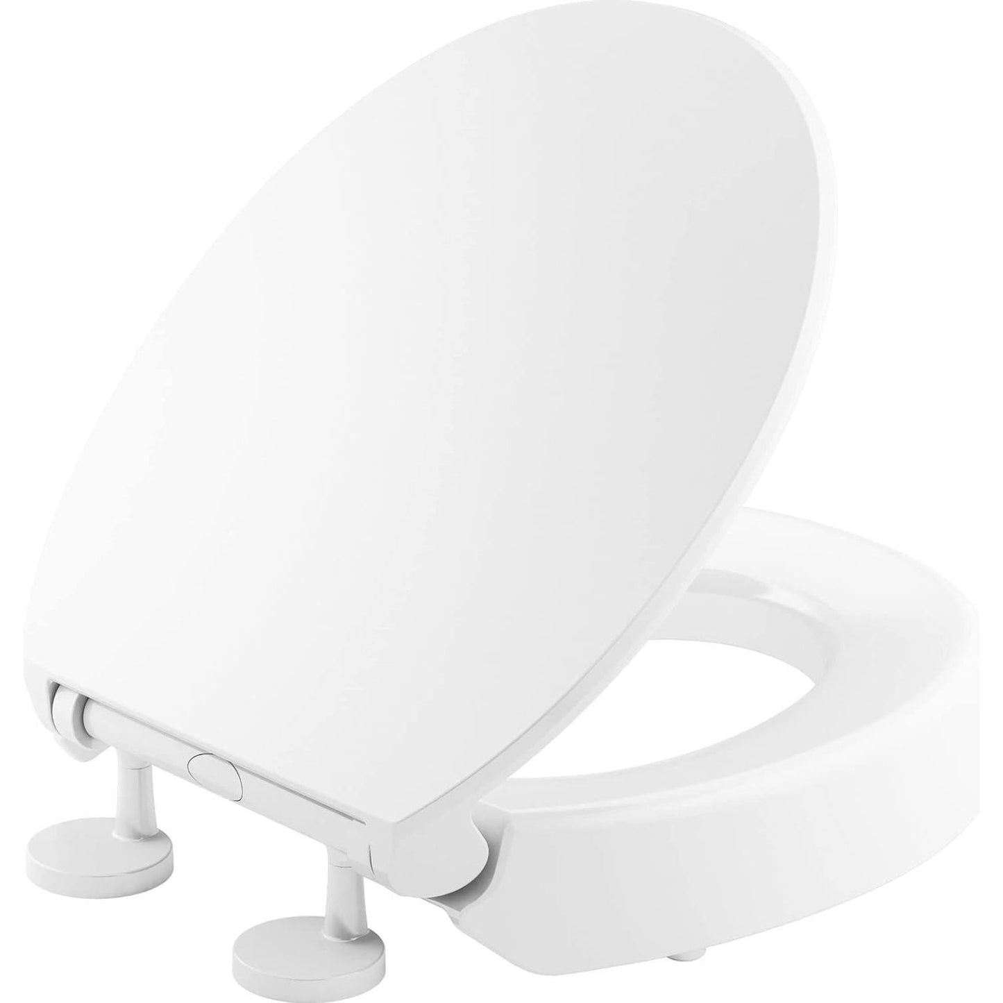 KOHLER 25876-0 Hyten Elevated Quiet-Close Round Toilet Seat. Brand New. Open Box.