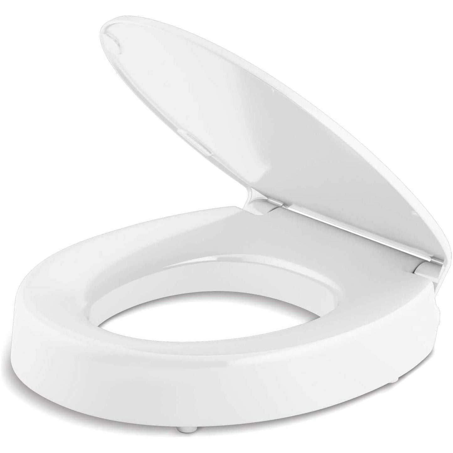 KOHLER 25876-0 Hyten Elevated Quiet-Close Round Toilet Seat. Brand New. Open Box.