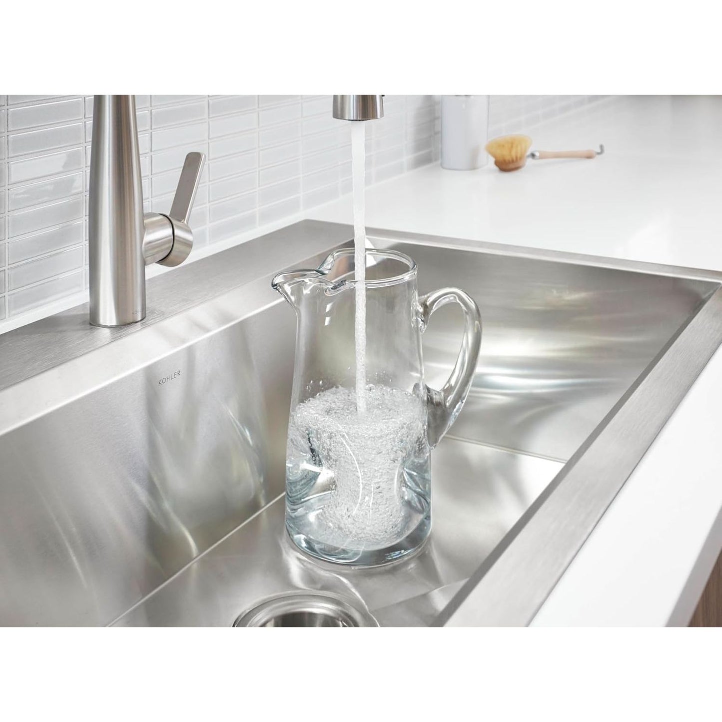 KOHLER RC78957-1PC-NA Pro inspired sink kit, Stainless Steel