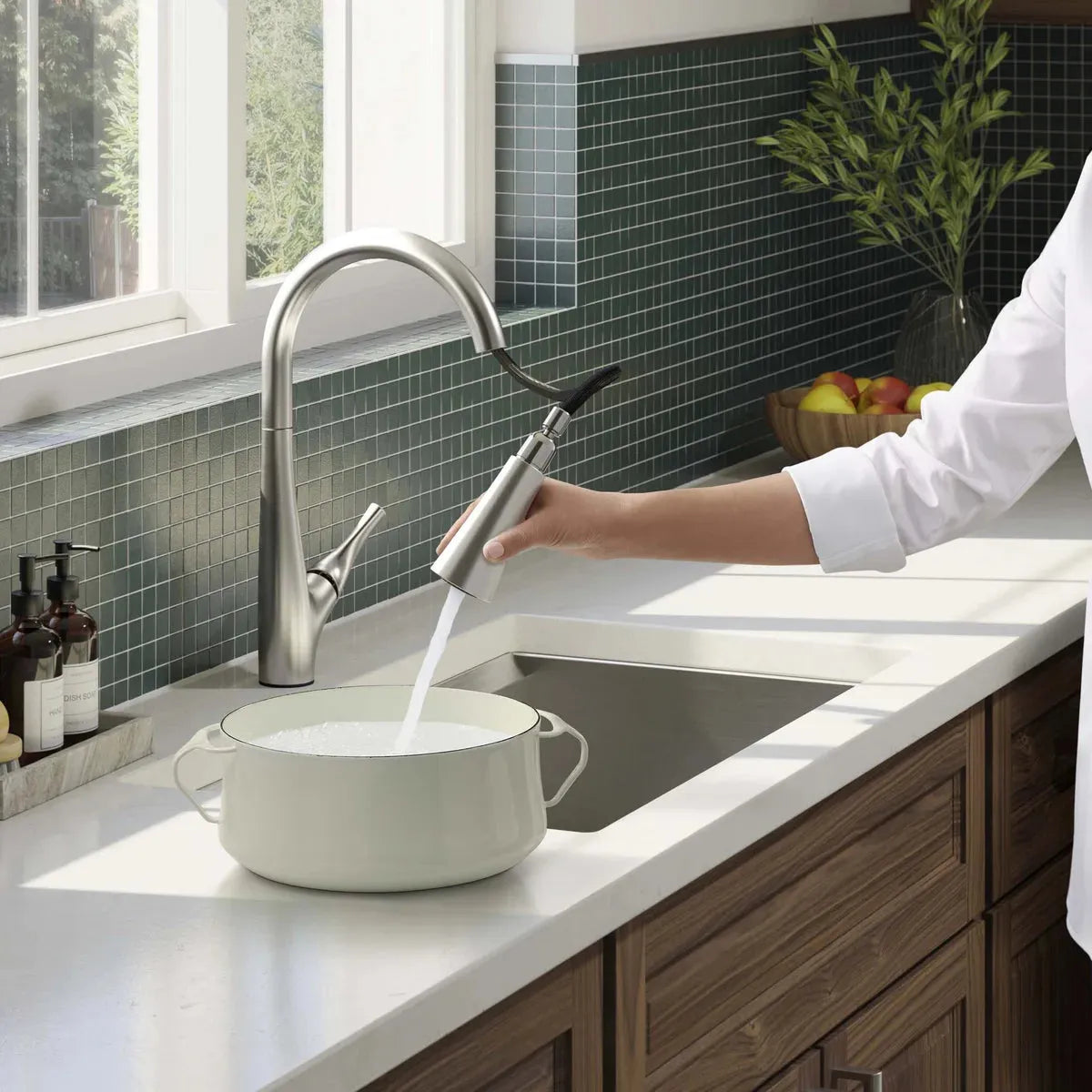 Kohler Bevin Pull-Down Kitchen Faucet