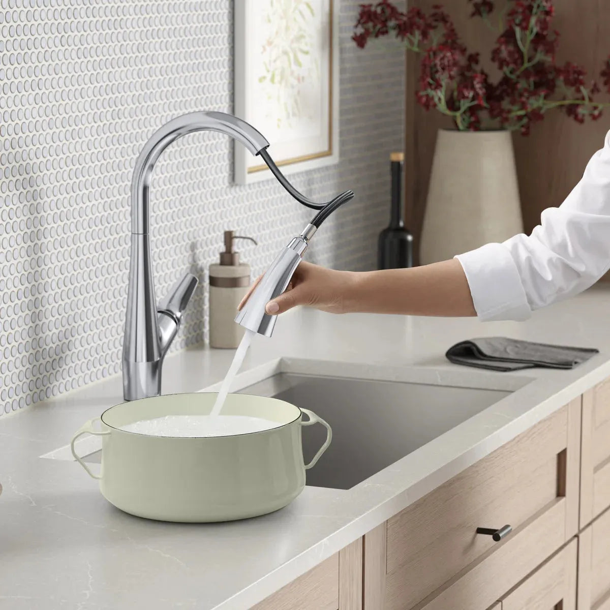 Kohler Lir Pulldown Kitchen Faucet