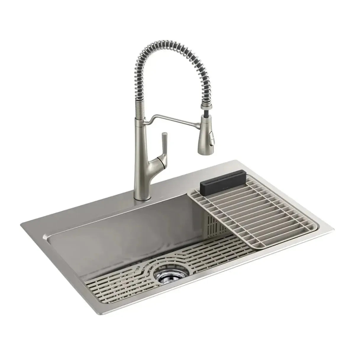 Kohler Pro-Function Kitchen Sink Kit - With Vibrant Stainless