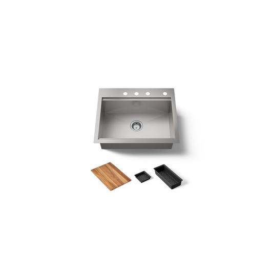 Kohler Lyric 27" top-/undermount single-bowl kitchen sink