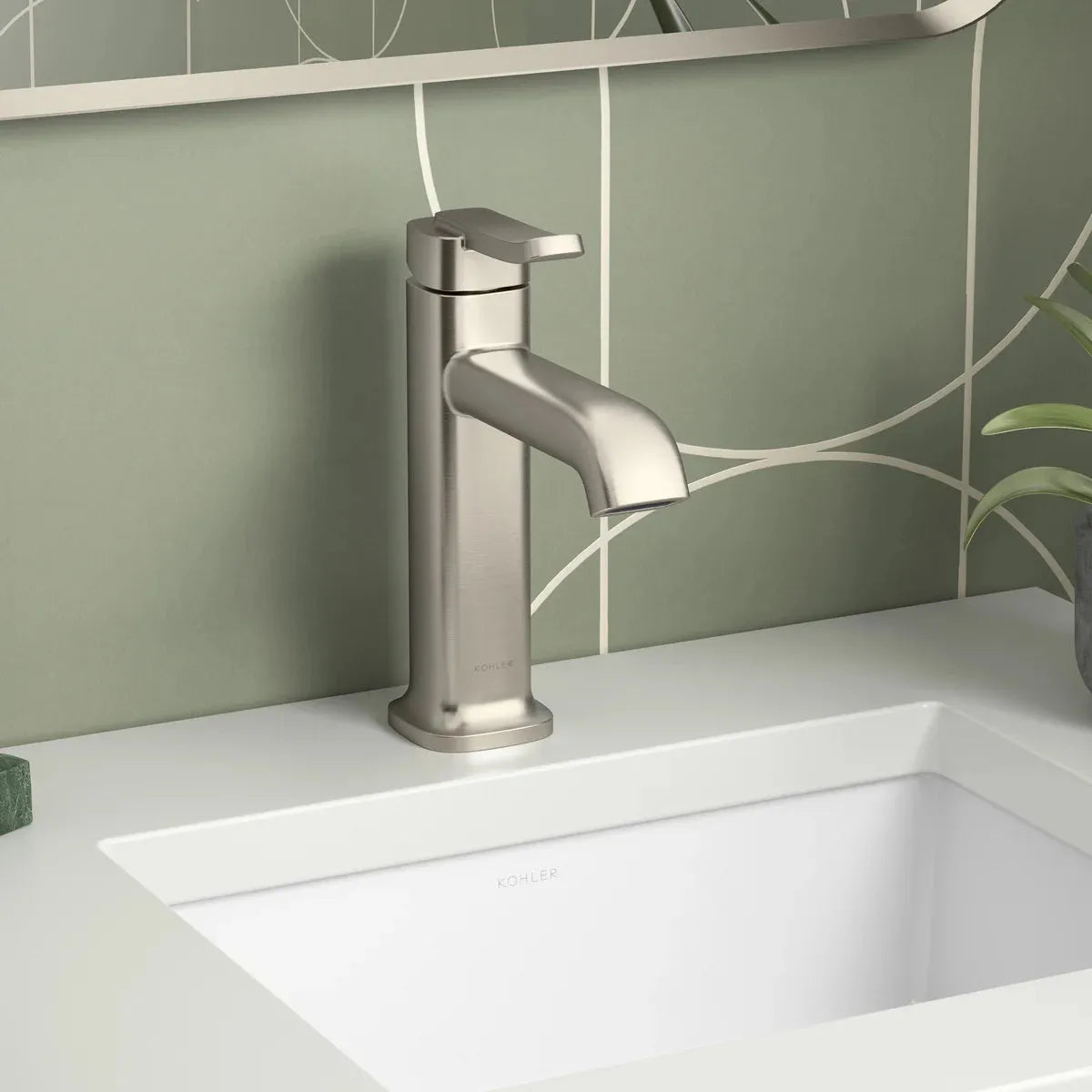 Kohler Cordate Single-handle Bathroom Faucet