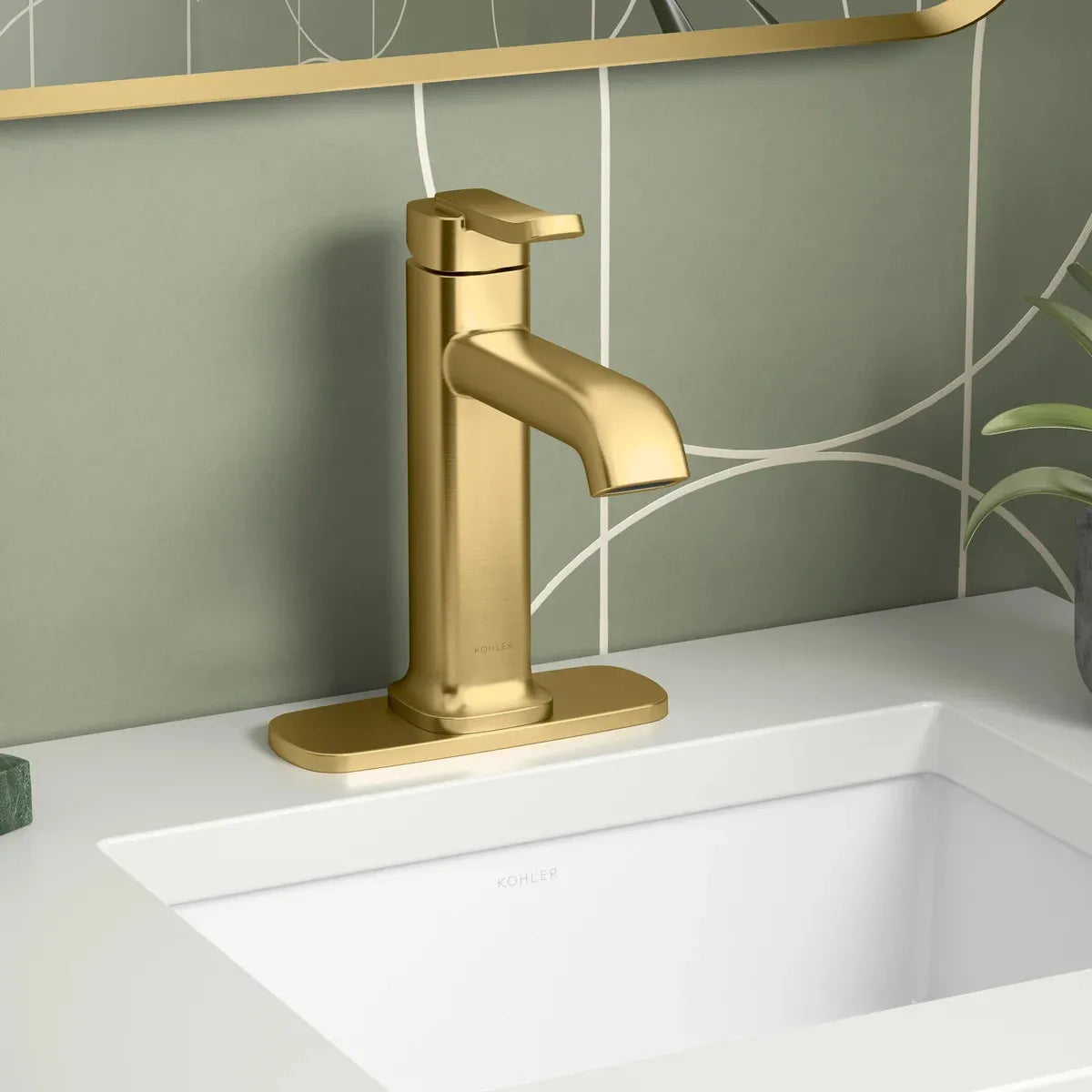 Kohler Cordate Single-handle Bathroom Faucet