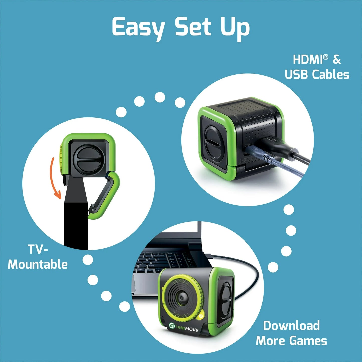 LeapFrog LeapMove Interactive Learning Game