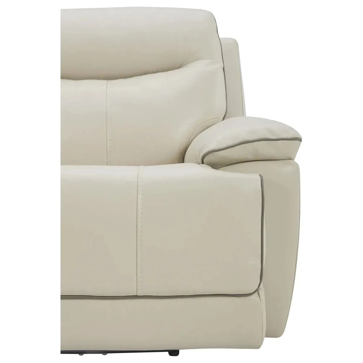 Messina Leather Power Reclining Sofa with Power Headrests