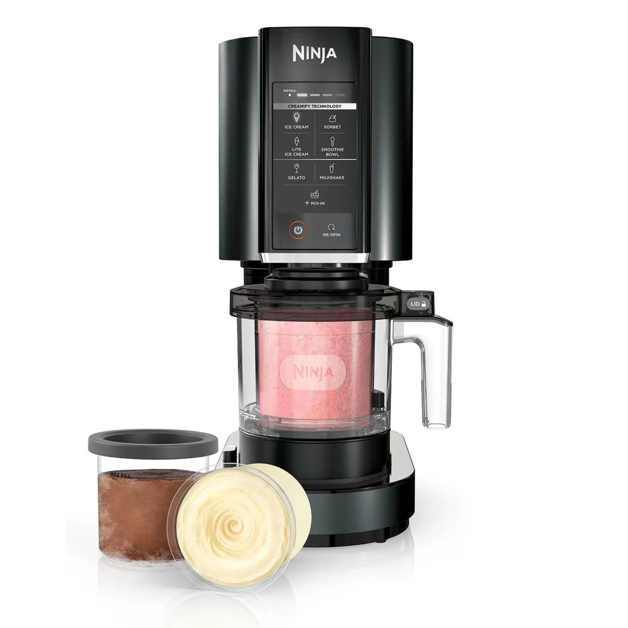 Ninja Creami 7 in 1 Ice Cream Maker Black