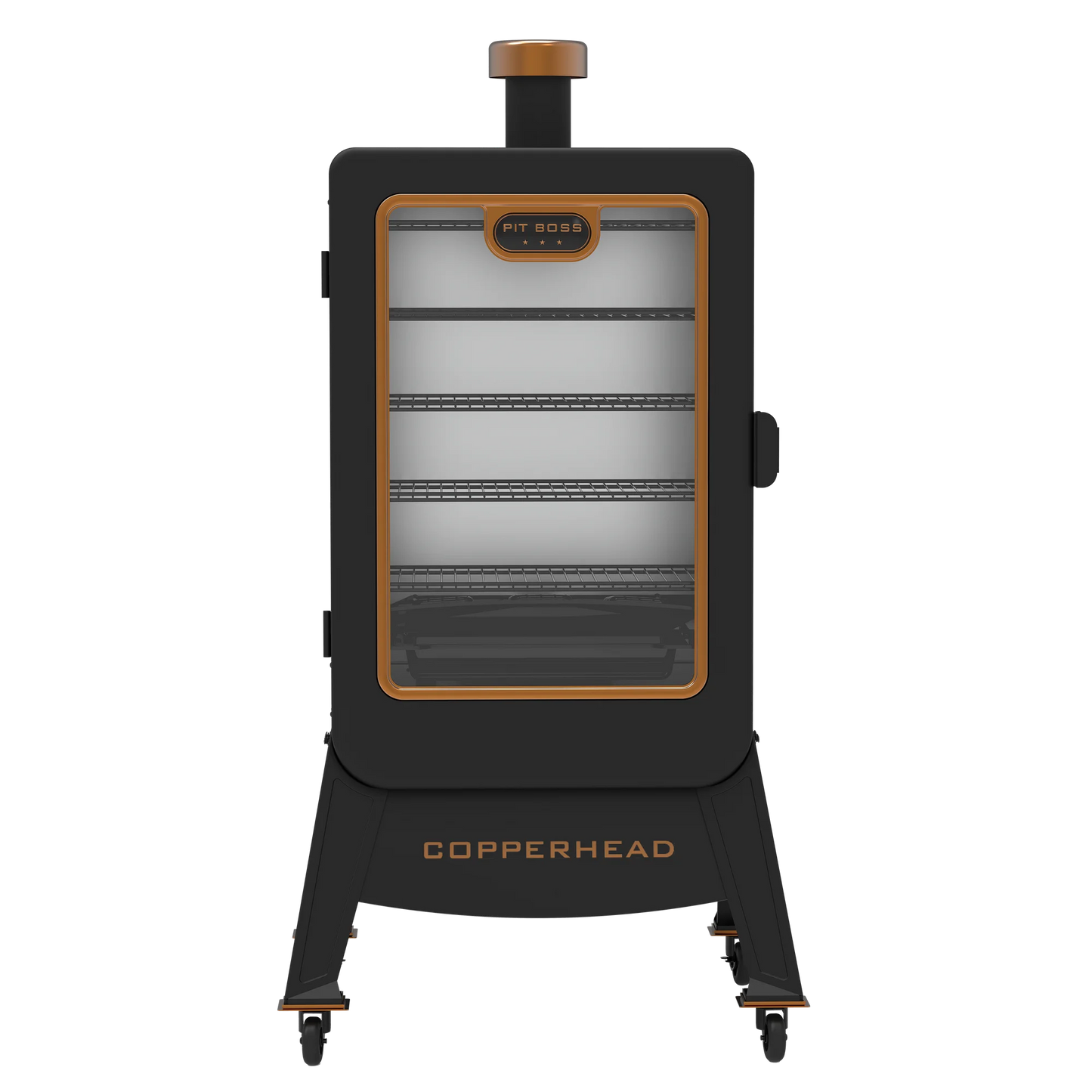 Pit Boss Copperhead 1300 Sq in Vertical Wood Pellet Smoker - Onyx Edition