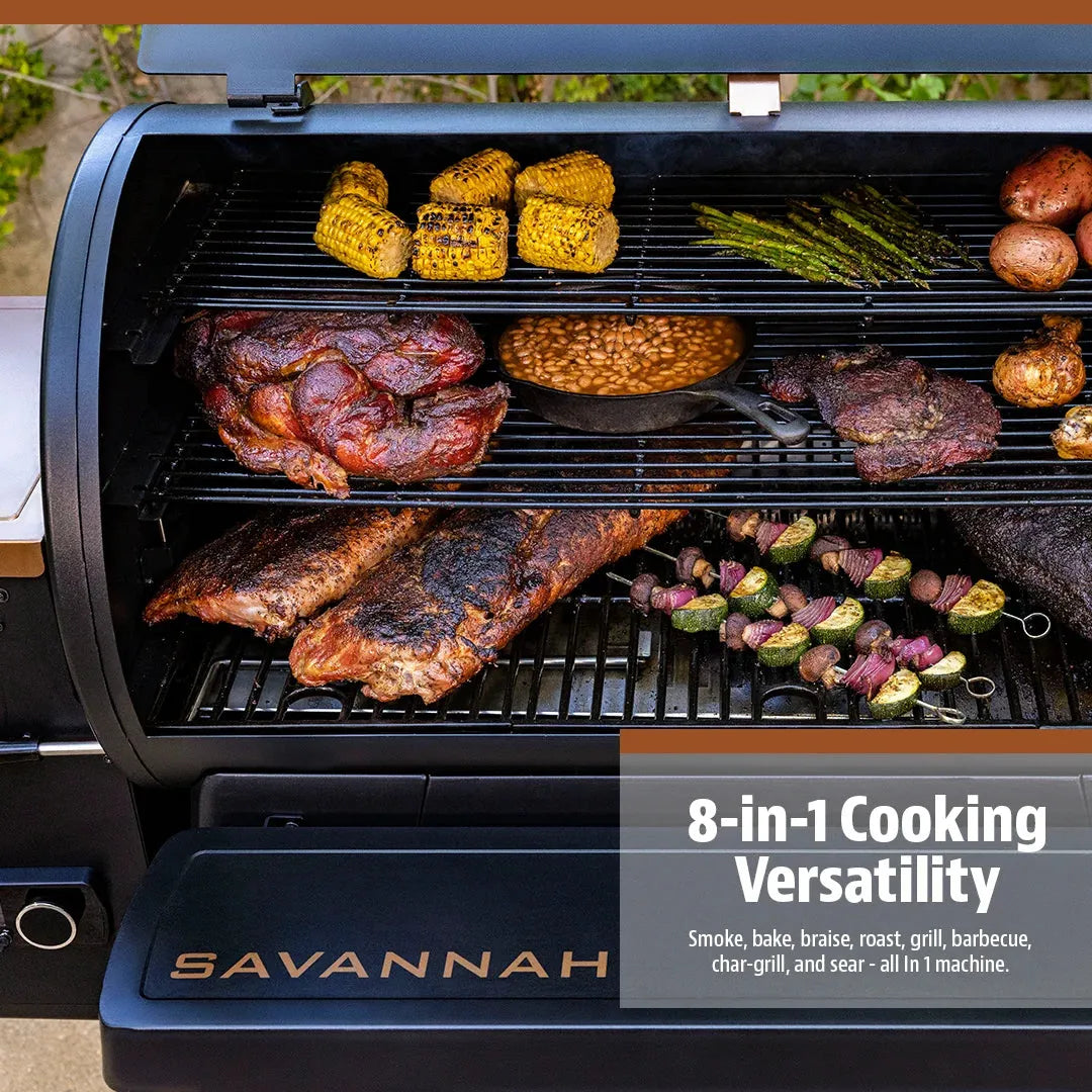 Pit Boss Savannah 1500 Sq in Wood Pellet Grill and Smoker
