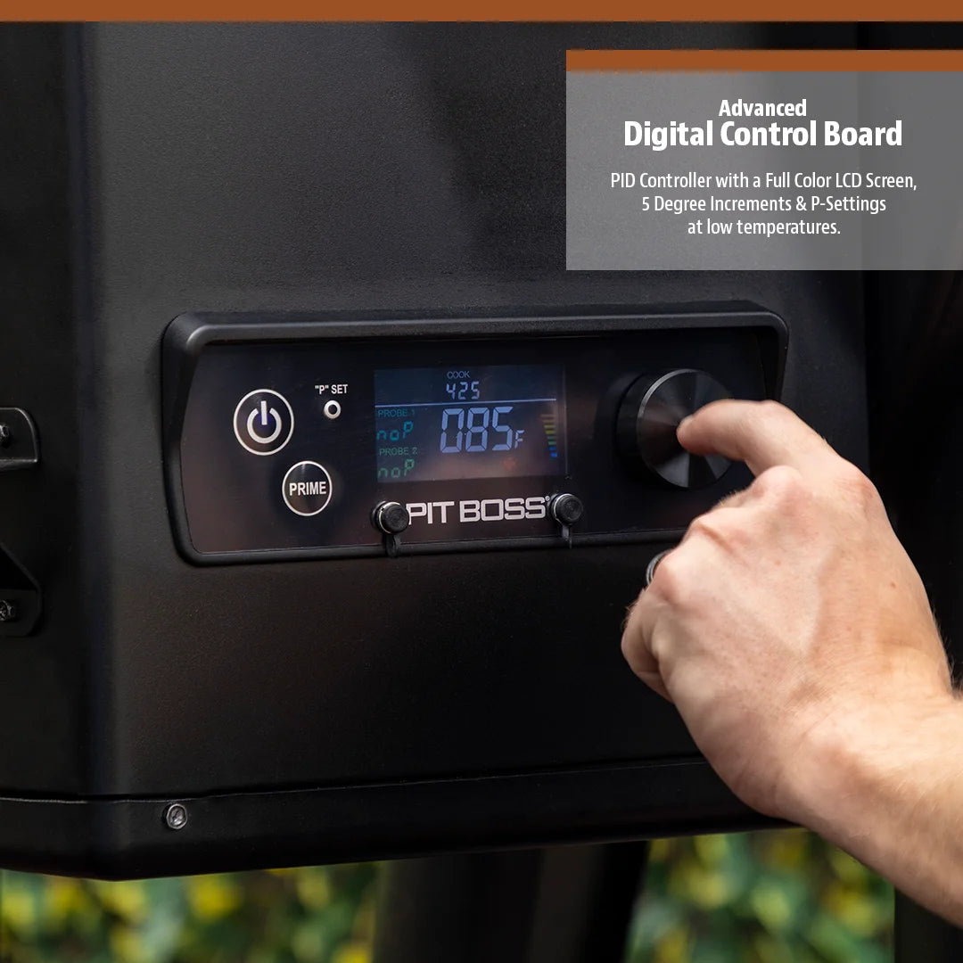 Pit Boss Austin XL 1000 Sq in Wood Fired Pellet Grill and Smoker – Onyx Series