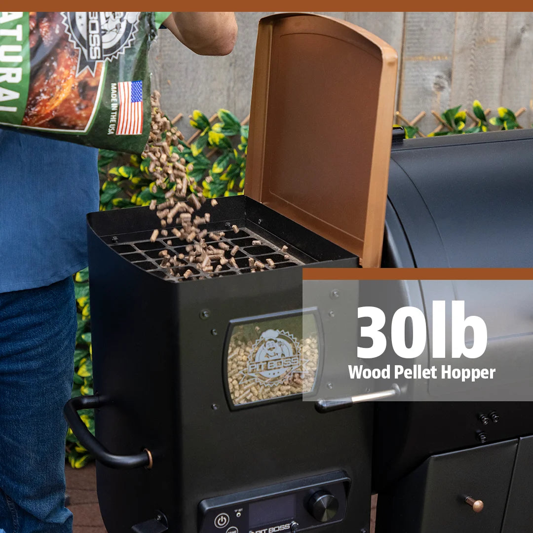 Pit Boss Austin XL 1000 Sq in Wood Fired Pellet Grill and Smoker – Onyx Series