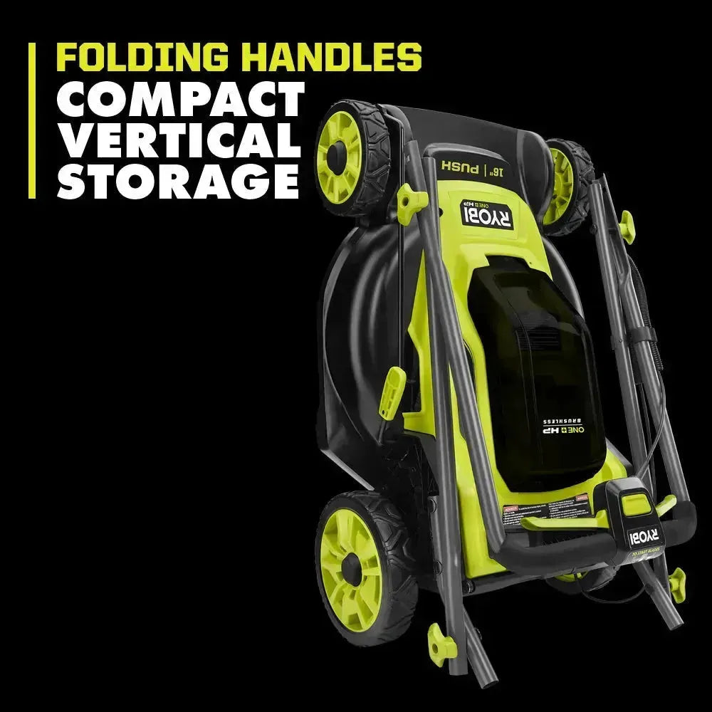 RYOBI 18V ONE+ HP BRUSHLESS 16" PUSH MOWER