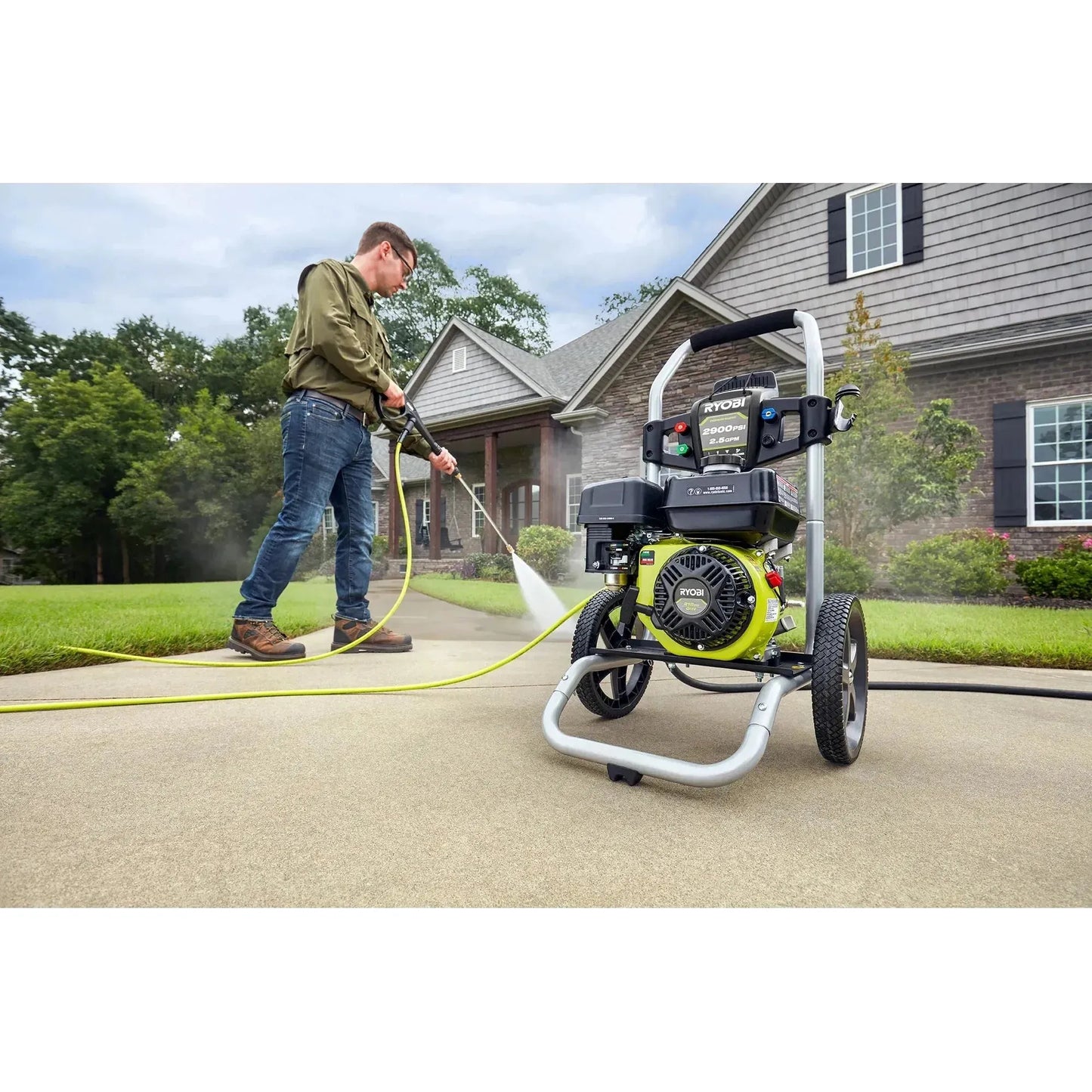 RYOBI 2900 PSI GAS PRESSURE WASHER