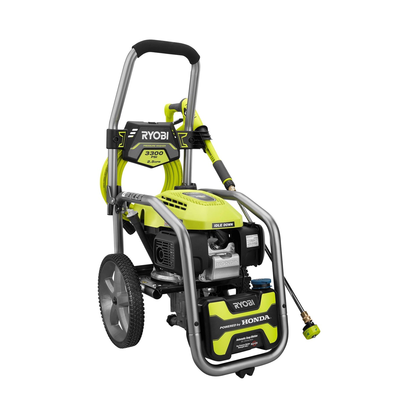 RYOBI 3300DPI Honda 201S Powered Gas Water Pressure Washer