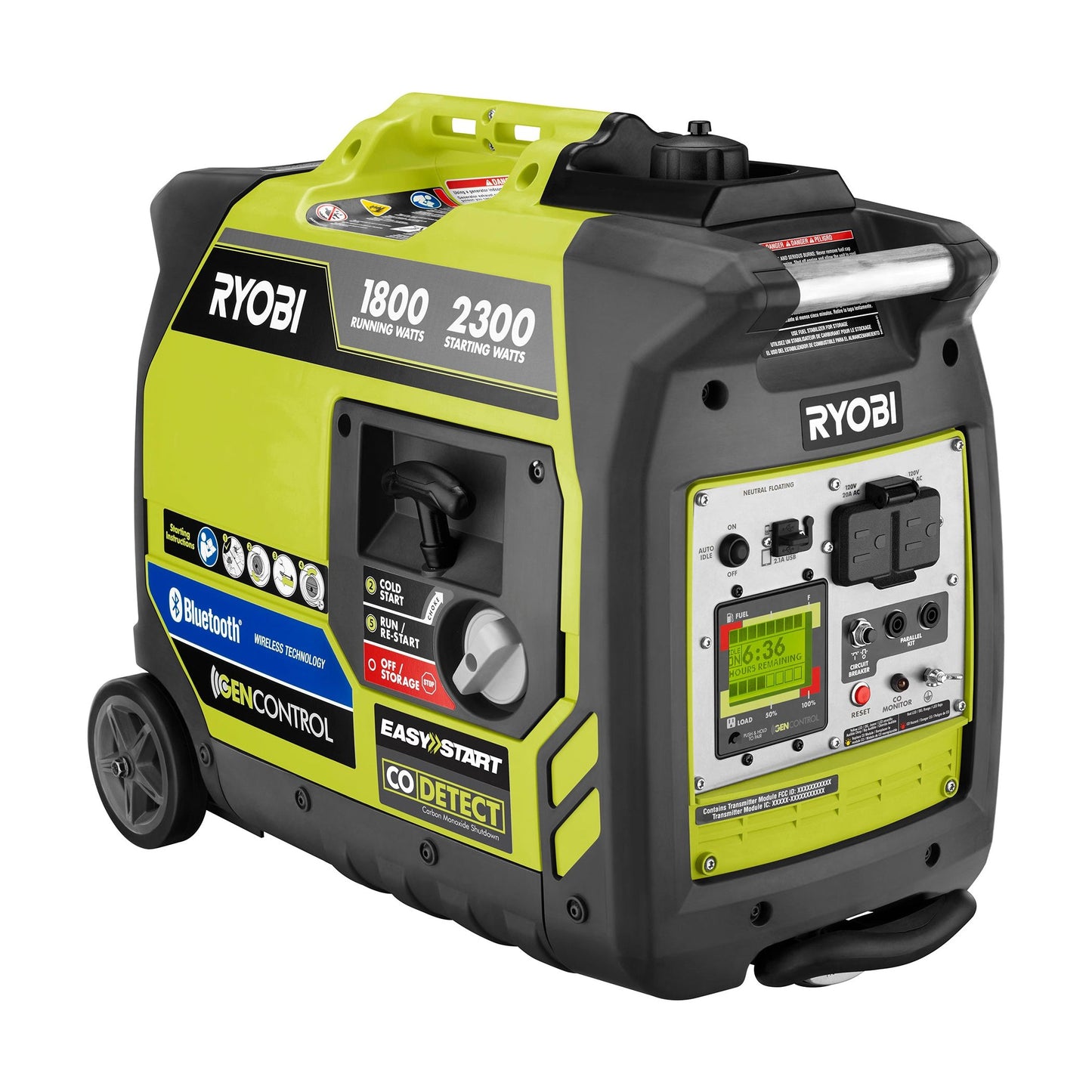 RYOBI  2300-Watt Bluetooth Inverter Generator