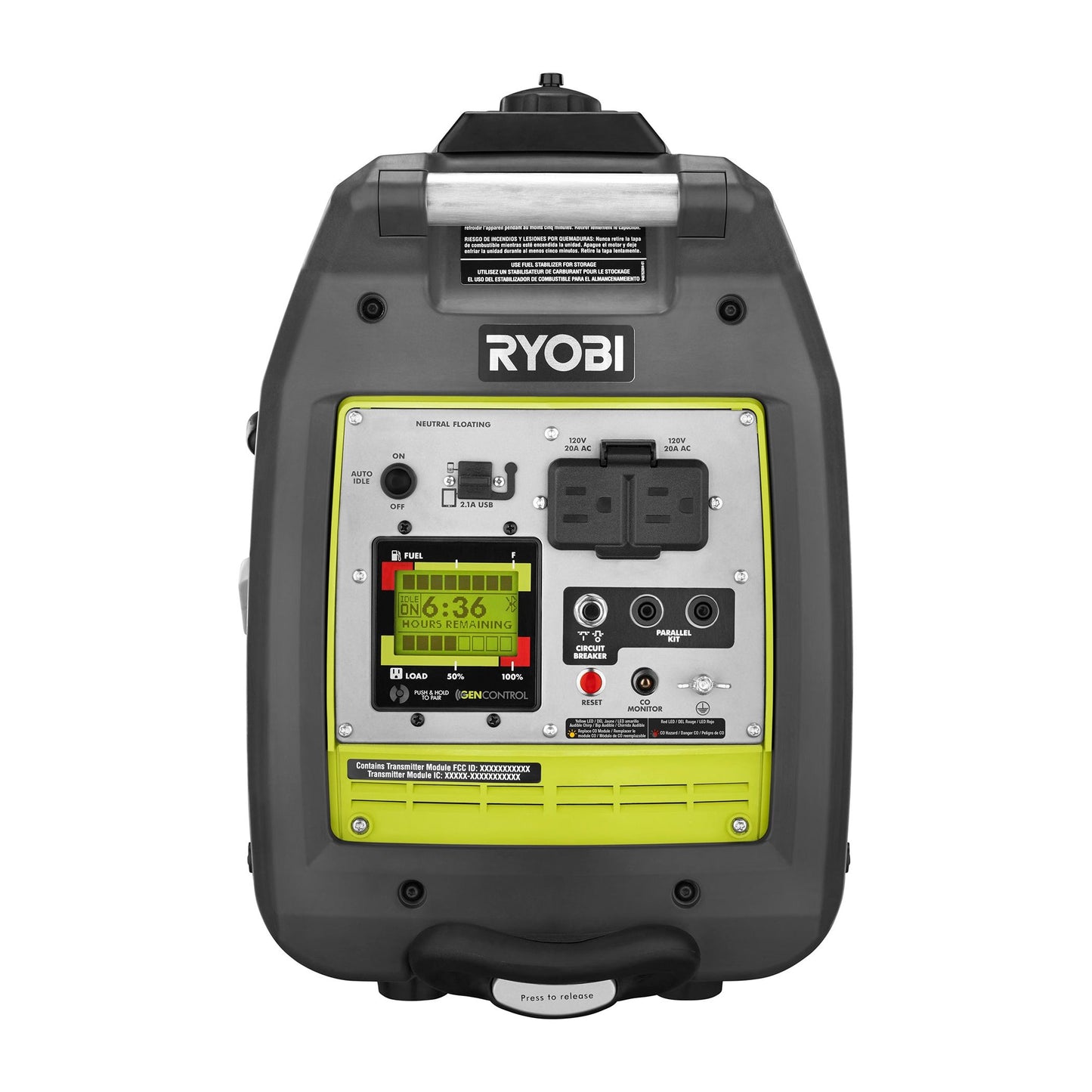 RYOBI  2300-Watt Bluetooth Inverter Generator