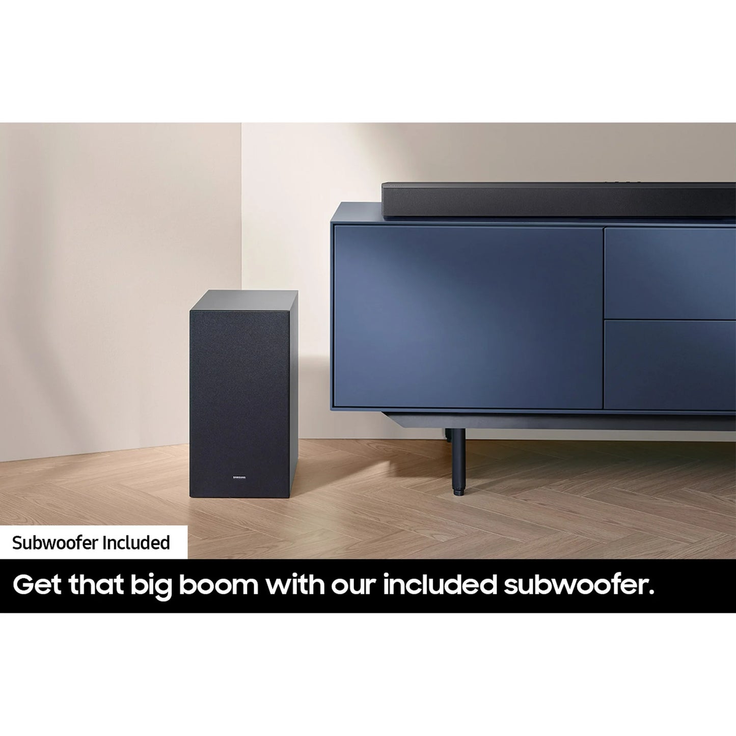 SAMSUNG B-Series 4.1.CH Soundbar & Rear Speakers with Subwoofer Bluetooth HW-C47M/ZA 2023
