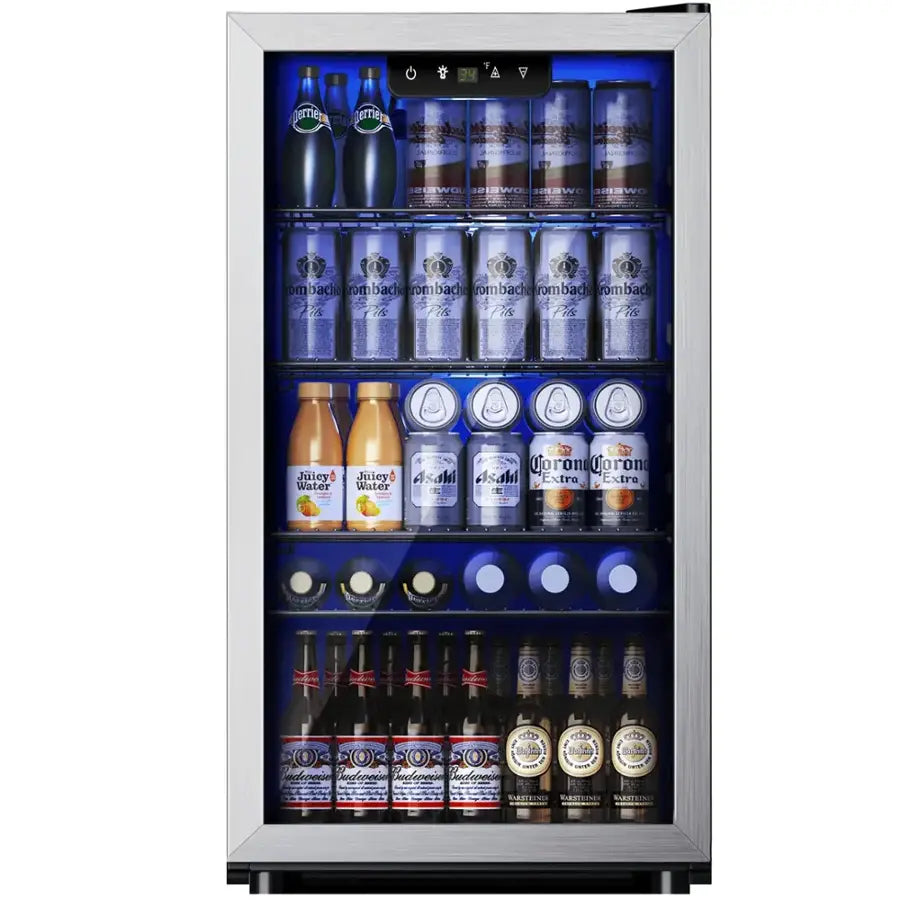 SIMZLIFE - 130 Can Beverage Refrigerator and Cooler
