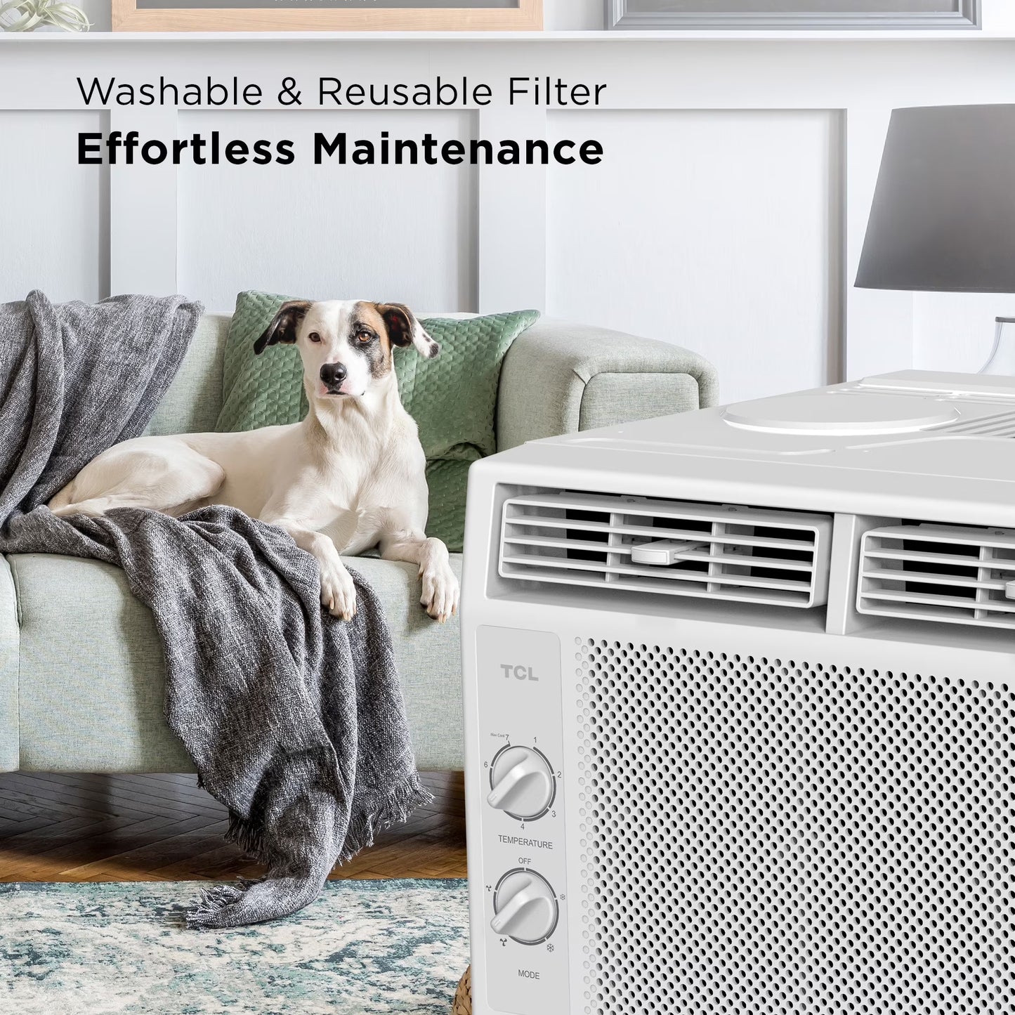 TCL 5,000 BTU Mechanical Window Air Conditioner (White)
