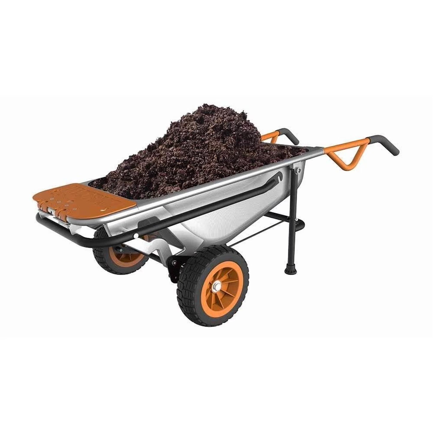 WORX WG050 Aerocart 8-In-1 Multifunction Wheelbarrow Dolly Cart Garden Carrier