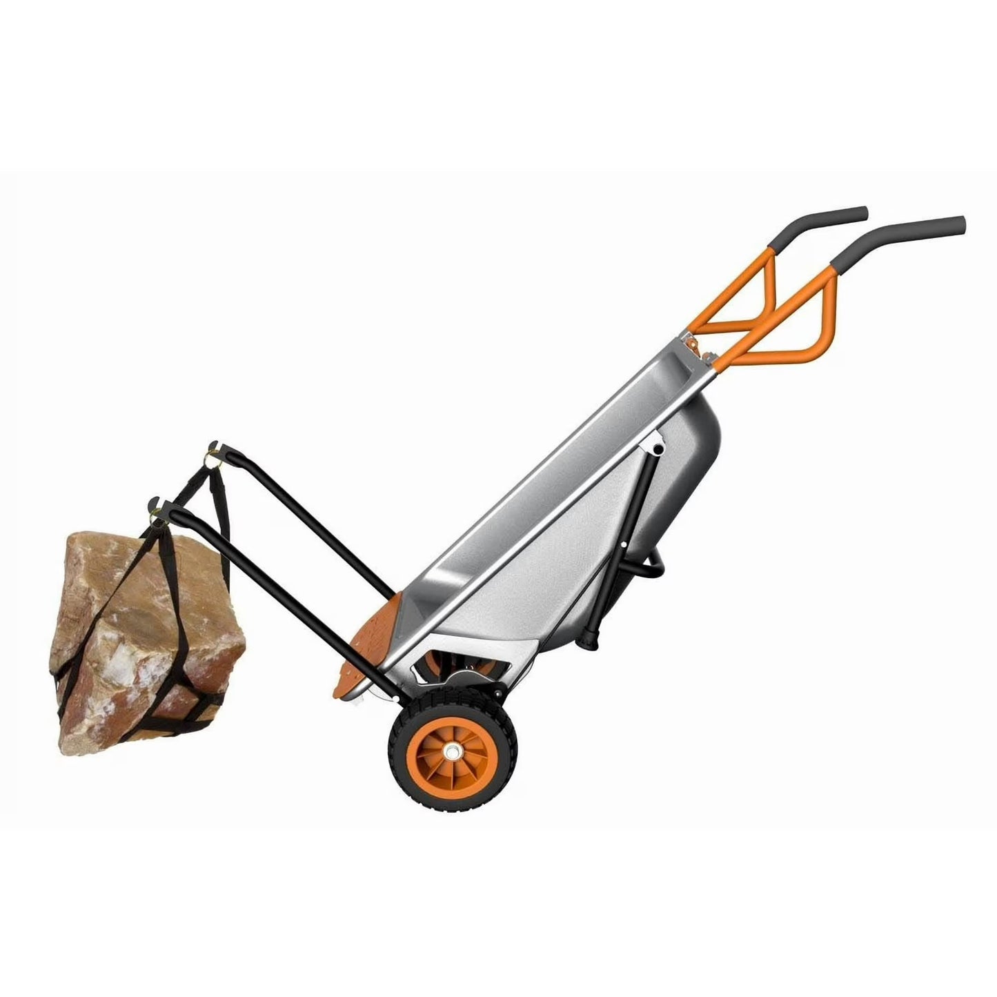 WORX WG050 Aerocart 8-In-1 Multifunction Wheelbarrow Dolly Cart Garden Carrier