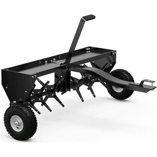 YITAMOTOR 42in Tow Plug Lawn Aerator with Universal Hitch